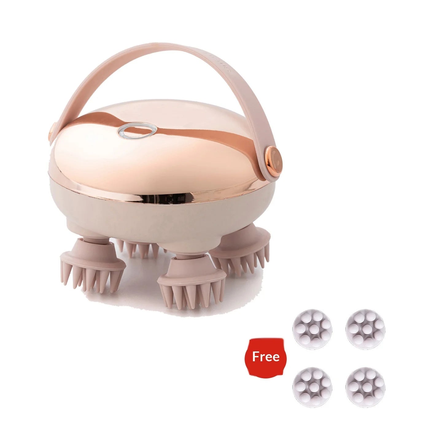 Electric Red Light Therapy Head Massager for Stress & Acupoint Relief for RV & Home
