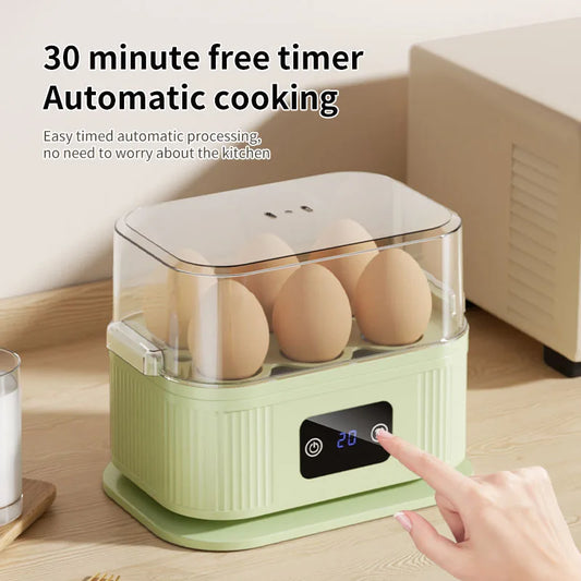 2-Tier Rapid Egg Cooker & Multi-Purpose Steamer - 6 Egg Capacity