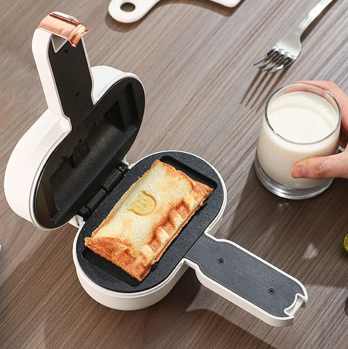 Space-Saver Portable Grill – Multi-Functional Household Breakfast Machine
