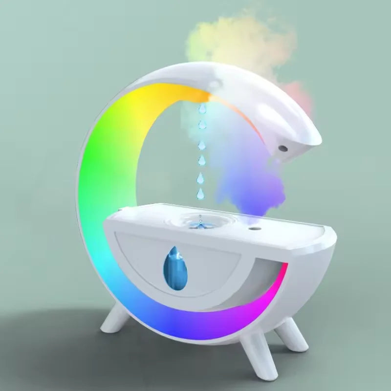 G-shape Anti Gravity Water Droplets Atomizing Humidifier Aroma Diffuser Air Humidifier Home